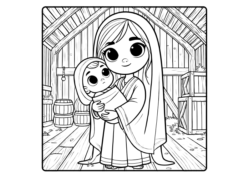 Maria e Jesus